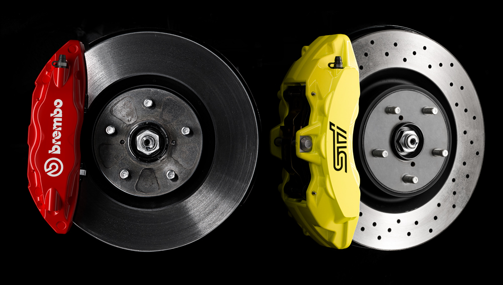 subaru wrx brakes