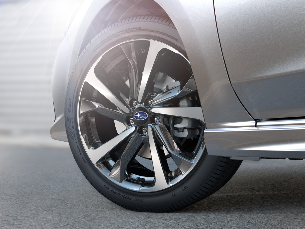 2022 Subaru Impreza 18-inch Aluminum Alloy Wheels