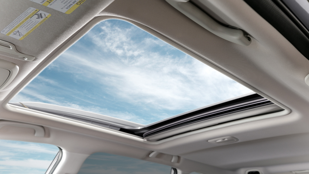 2024 Forester large retractable sunroof.