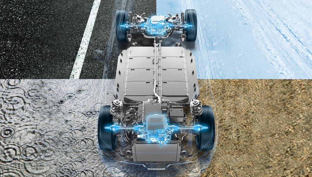 2026 Solterra going through different terrains.