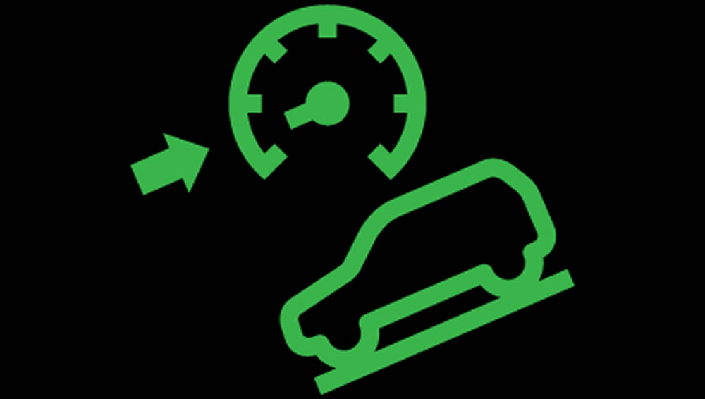 Hill Descent Control maintains a controlled speed when driving downhill