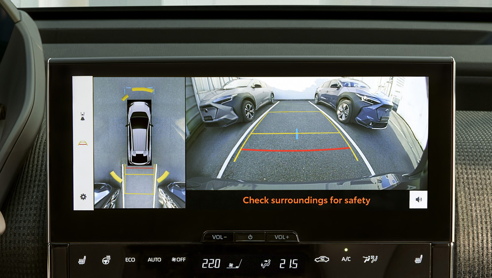 Panoramic View Monitor.