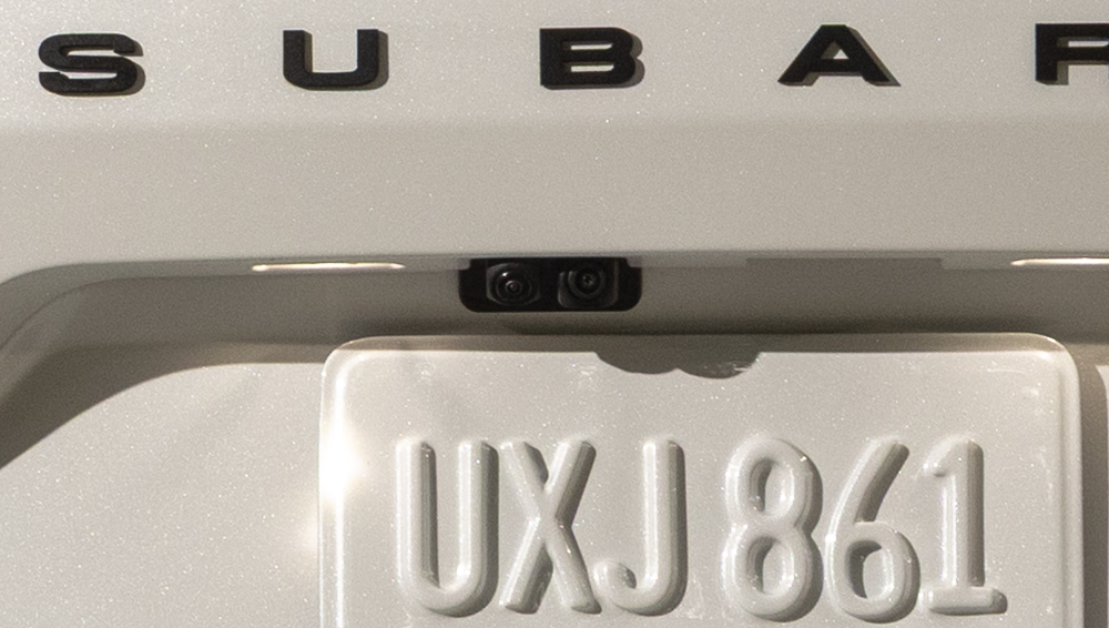 Rearview camera on 2027 Solterra.