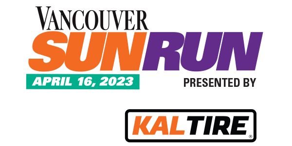 Logo Vancouver Sun Run.