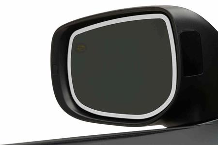 Auto-dimming side mirrors w/ approach light install