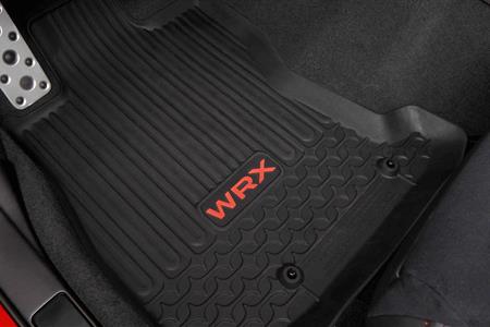 Protège-bordure de seuil de porte de voiture, en acier avec plaque de  protection d'entrée de porte en plastique pour Subaru WRX (14-22) Impreza