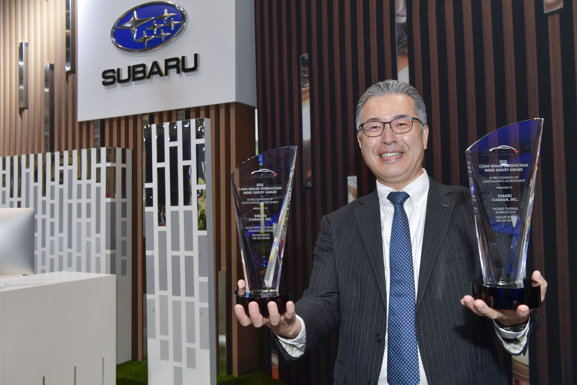Tomohiro Kubota, président du conseil d’administration, président et chef de la direction de Subaru Canada Inc.